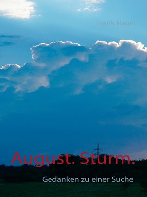 cover image of August. Sturm.